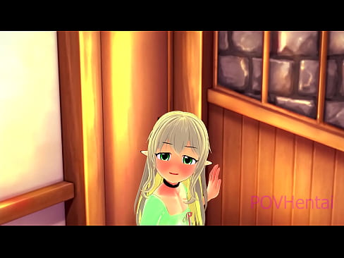 ❤️ (Pakute) Ọmọbinrin Elvish ṣe iranlọwọ fun ọ lati wẹ oju rẹ. ❤ Ohun onihoho ti ile  ❤